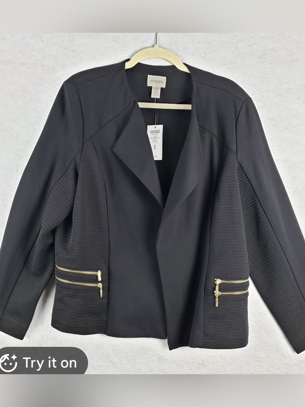 Chico’s blazer size 2 (large)